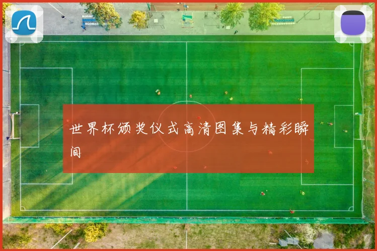 世界杯颁奖仪式高清图集与精彩瞬间
